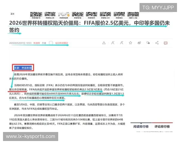 揭秘FIFA利润黑盒：转播权与赞助费之外，那笔高达数十亿的秘密分红。